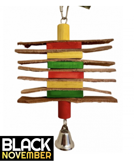 9 X Parrot Toy Pack - African Grey, Amazon, Eclectus, Cockatoo Etc - RRP £133.91 - Pack 4